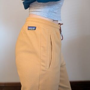 Patagonia Women's Fleece Pants - Yellow